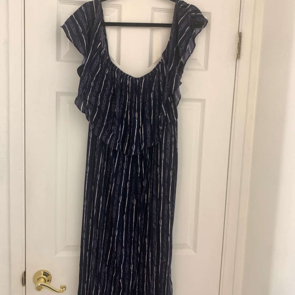 Off the shoulder plus size dress